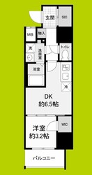 Metrosa谷町六丁目Northの物件間取画像